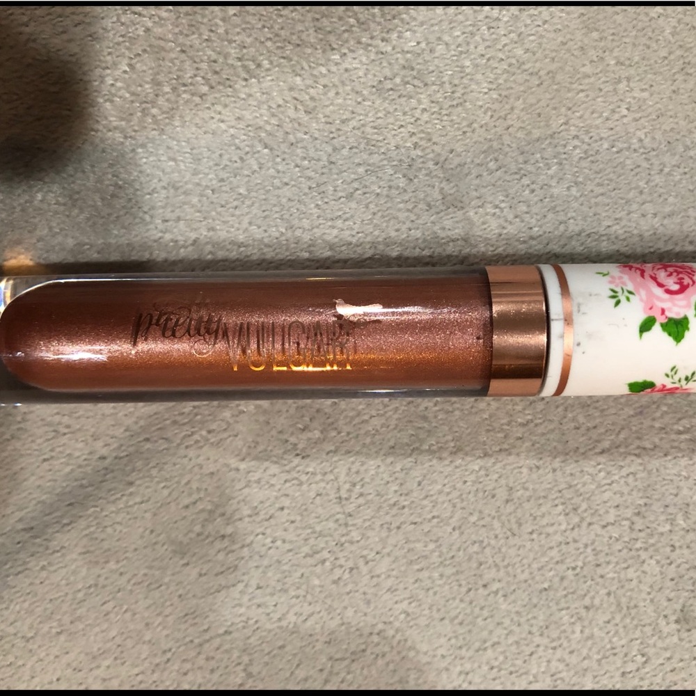 Pretty vulgar metallic liquid lipstick brand new